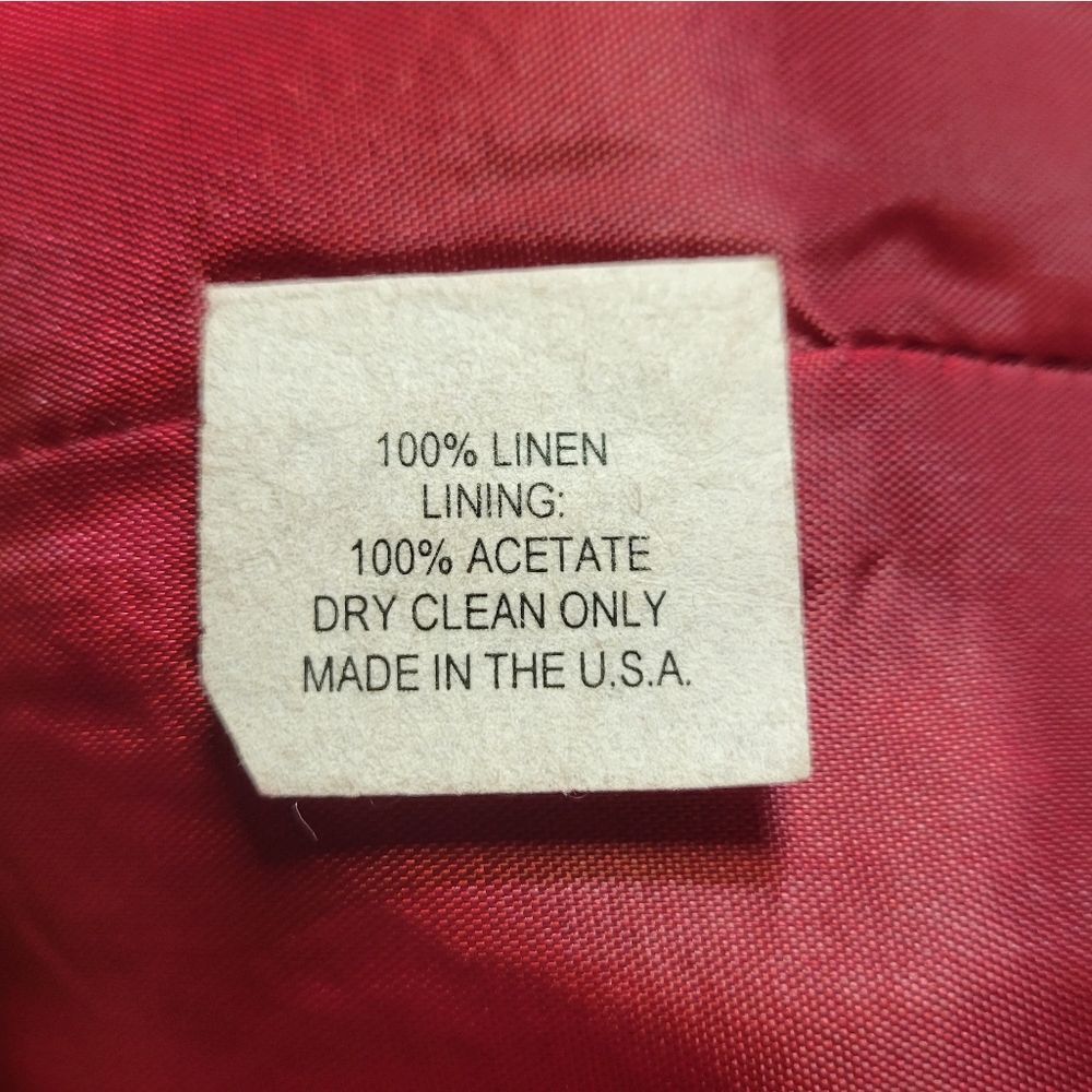 Tasha Polizzi Trench Coat Vintage Linen Leopard Print Double Breasted - Picture 11 of 13